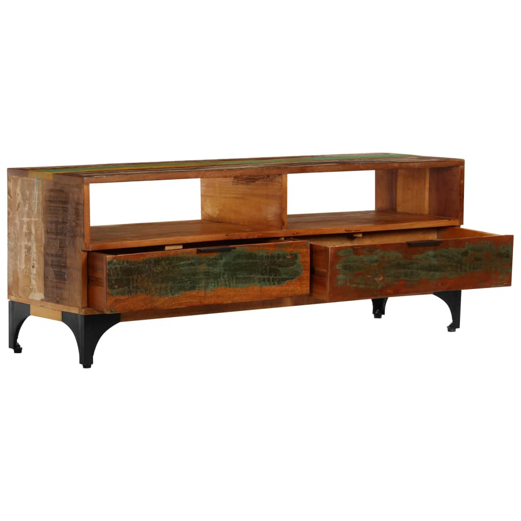 Thumbnail - vidaXL TV-Schrank 118x35x45 cm Altholz Massiv