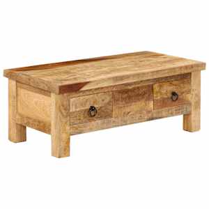 Konferenční stolek 90 x 45 x 35 cm masivní mangovníkové dřevo - obrázek 13