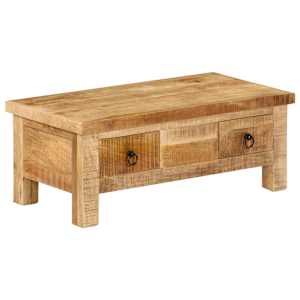 Konferenční stolek 90 x 45 x 35 cm masivní mangovníkové dřevo - obrázek 10