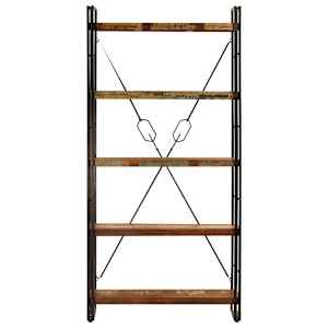 vidaXL Knygų lentyna, 90x30x180cm, perdirbtos med. mas., su 5 lent.