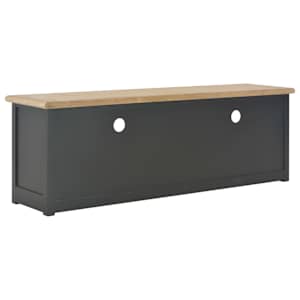 TV stolek černý 120 x 30 x 40 cm dřevo - obrázek 3