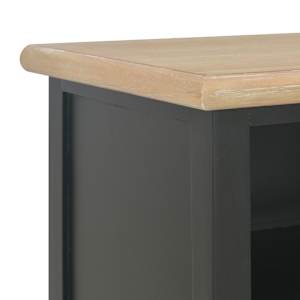 TV stolek černý 120 x 30 x 40 cm dřevo - obrázek 6
