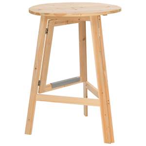 Skládací barový stůl 78 cm jedlové dřevo - obrázek 3