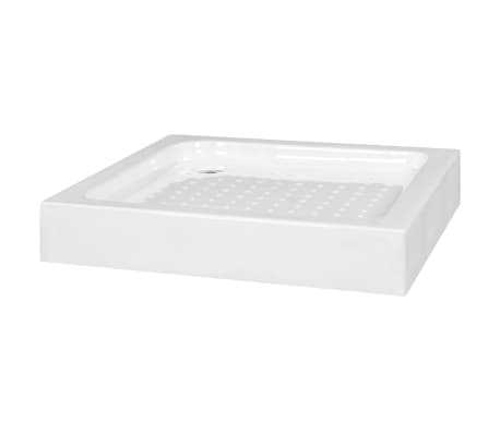vidaXL Base de chuveiro 70x70x13,5 cm acrílico branco vidaXL Base de chuveiro 70x70x13,5 cm acrílico branco