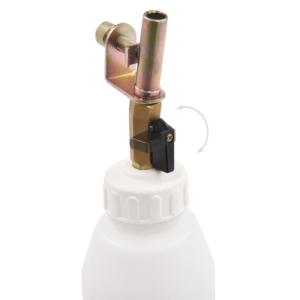 Pneumatikus féklégtelenítő pumpa töltőpalackkal 2 liter 