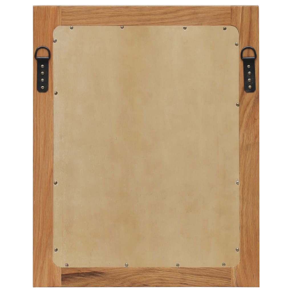 Mirror 40x50 Cm Solid Oak Wood VidaXL 14 width=274