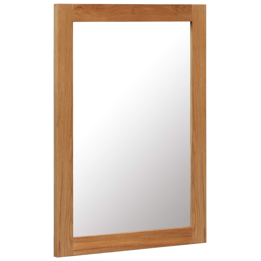  Zrkadlo 50x70 cm, dubový masív
