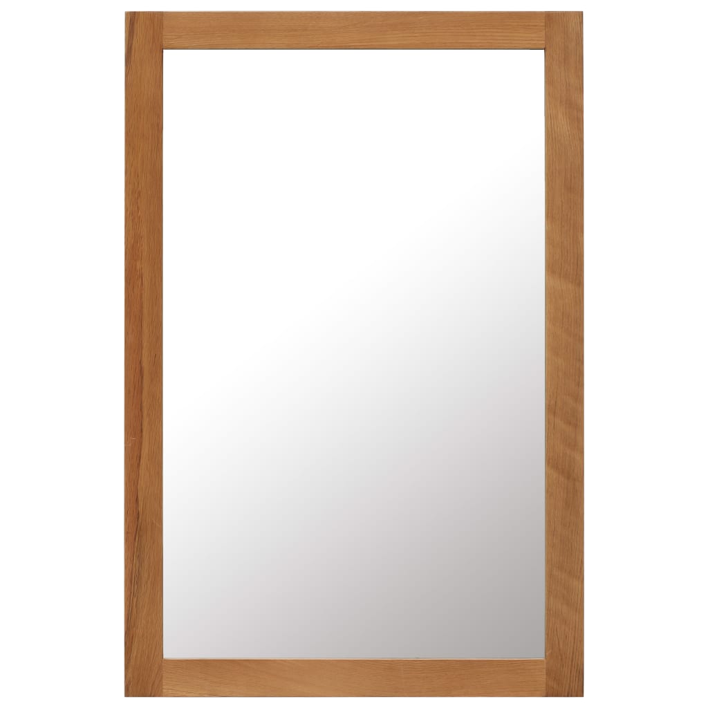 Image of vidaXL Mirror 60x90 cm Solid Oak Wood