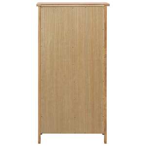Botník 76 x 37 x 105 cm masivní dubové dřevo - obrázek 4