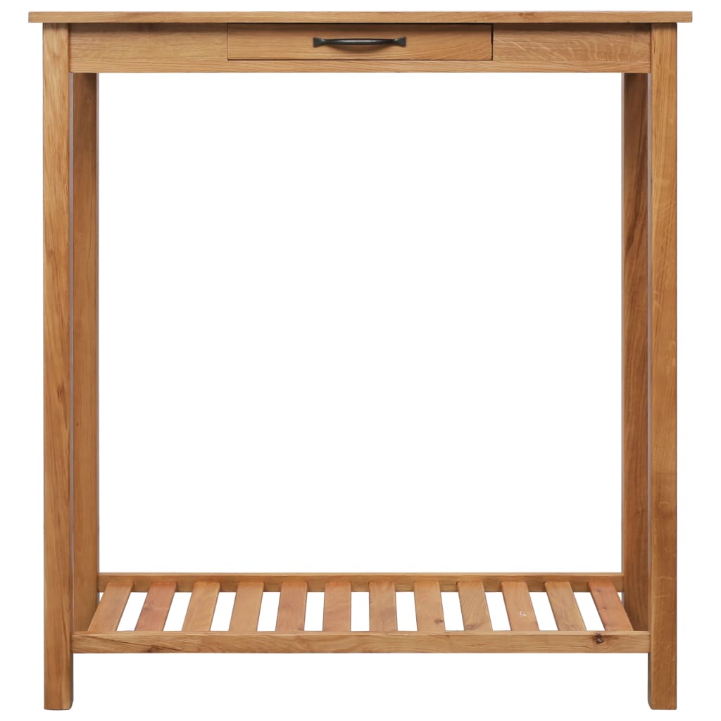 

vidaXL Bartafel 100x40x110 cm massief eikenhout