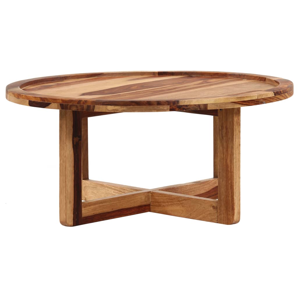 Konferenční stolek 80 x 35 cm masivní sheeshamové dřevo