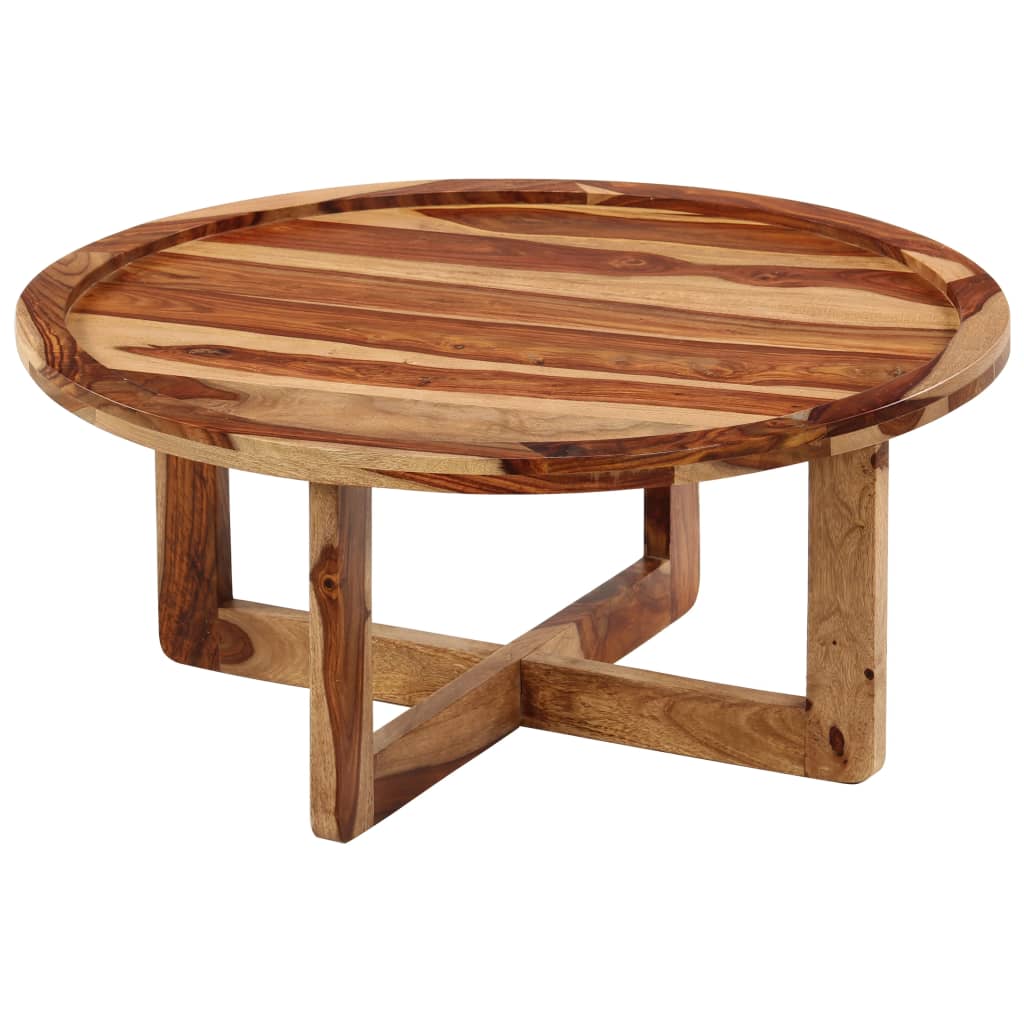 Măsuță de cafea, 80 x 35 cm, lemn masiv de sheesham