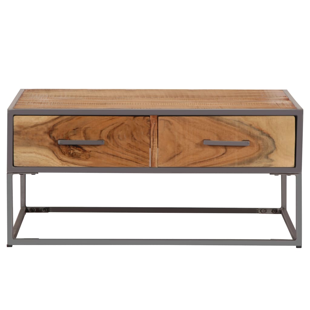 Thumbnail - vidaXL Couchtisch 75x75x35 cm Massivholz Akazie