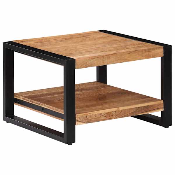 vidaXL kohvilaud 60 x 60 x 40 cm toekast akaatsiapuidust