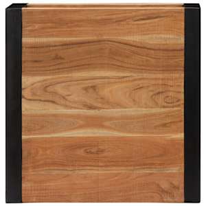 Konferenční stolek 60 x 60 x 40 cm masivní akáciové dřevo - obrázek 5