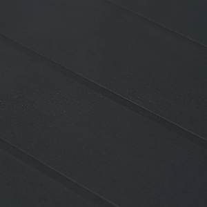 Zahradní stůl antracitový 220x90x72 cm plastový ratanový vzhled - obrázek 4
