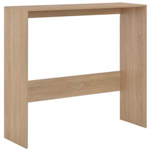 Barový stůl se 2 stolními deskami dub 130 x 40 x 120 cm - obrázek 7