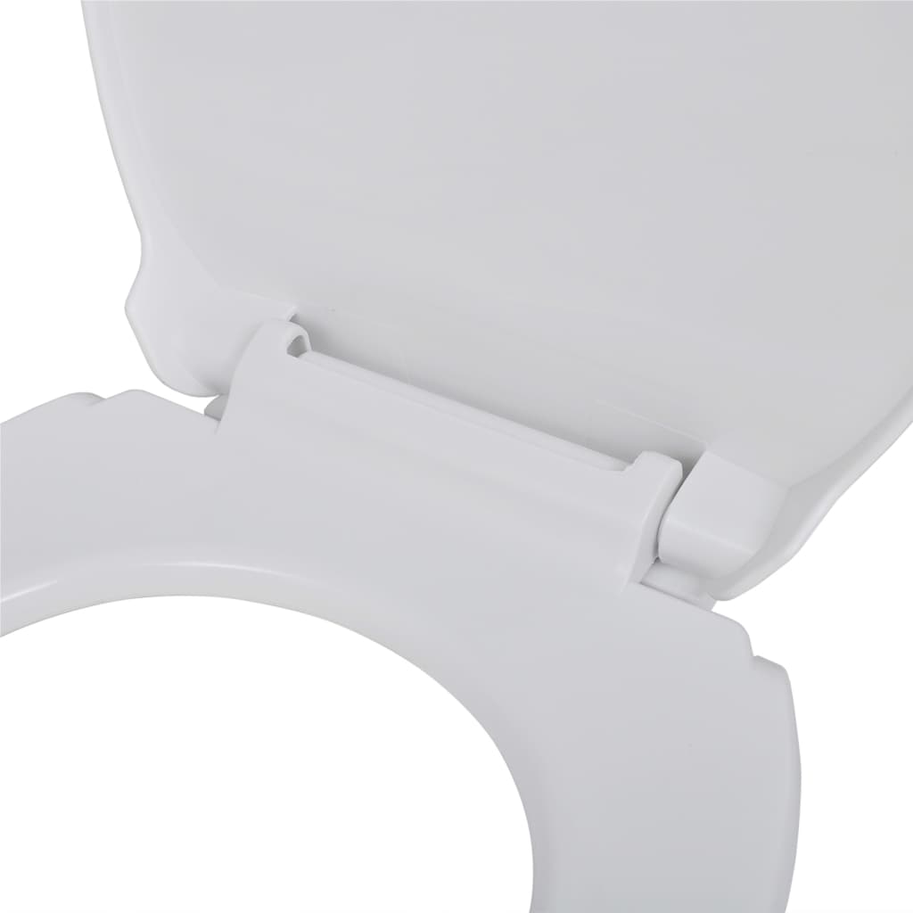 WC sedátka s funkcí pomalého sklápění 2 ks bílá plastová