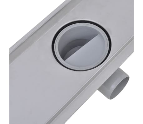 Scarico Doccia Lineare 30 Cm Nichel Spazzolato – Facile Da Pulire, Deodorante Integrato E Design Moderno Per Bagno E Cucina