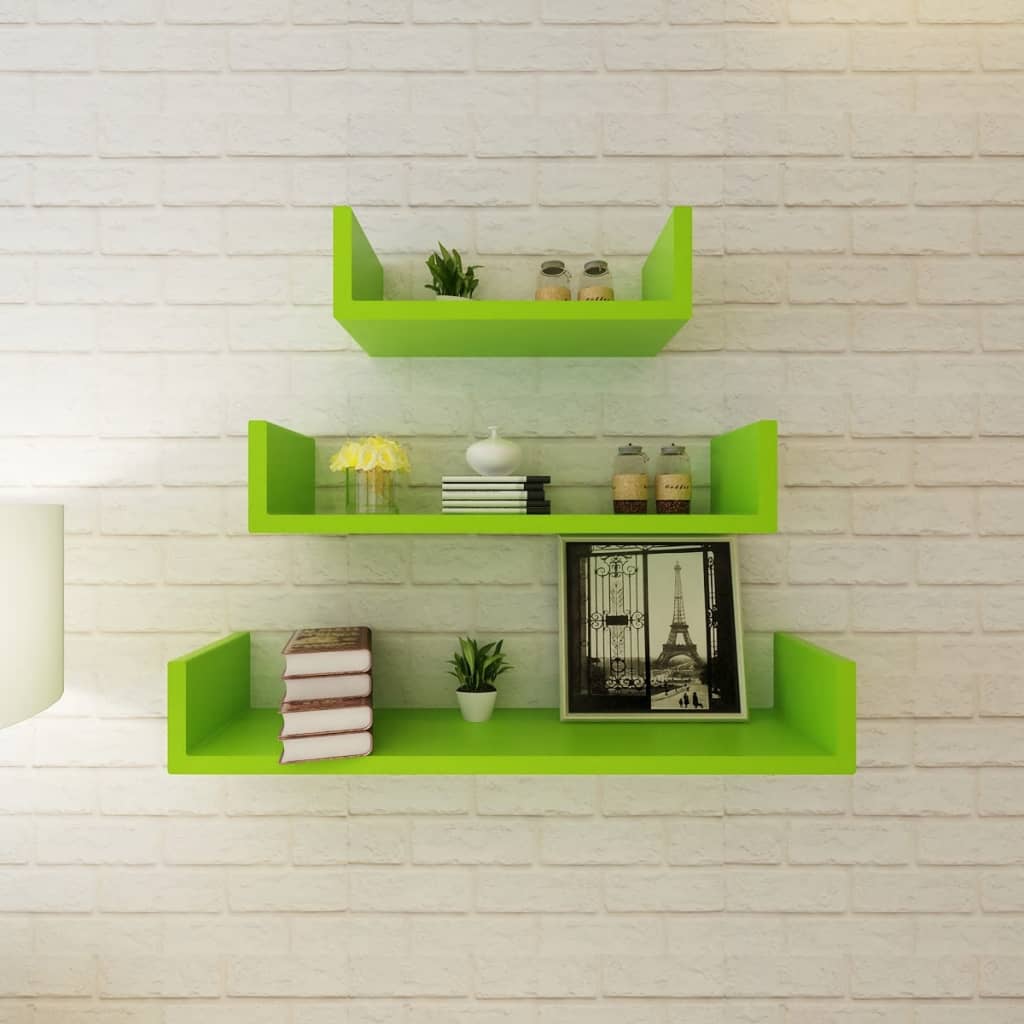 

vidaXL Wandplanken 6 st groen