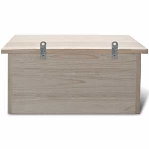 Ptačí budka pro špačky 2 ks 44 x 15,5 x 21,5 cm dřevo - obrázek 4