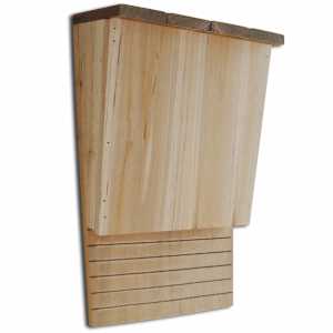 Budka pro netopýry 4 ks 22 x 12 x 34 cm dřevěná - obrázek 2