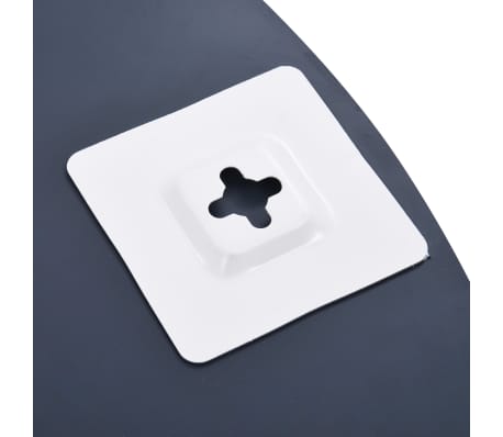 vidaXL Wandspiegel 5 Ablagen 100x60cm Badezimmerspiegel Badspiegel