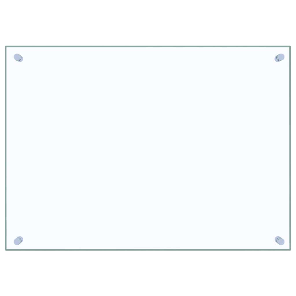 Thumbnail - vidaXL Küchenrückwand Transparent 70x50 cm Hartglas