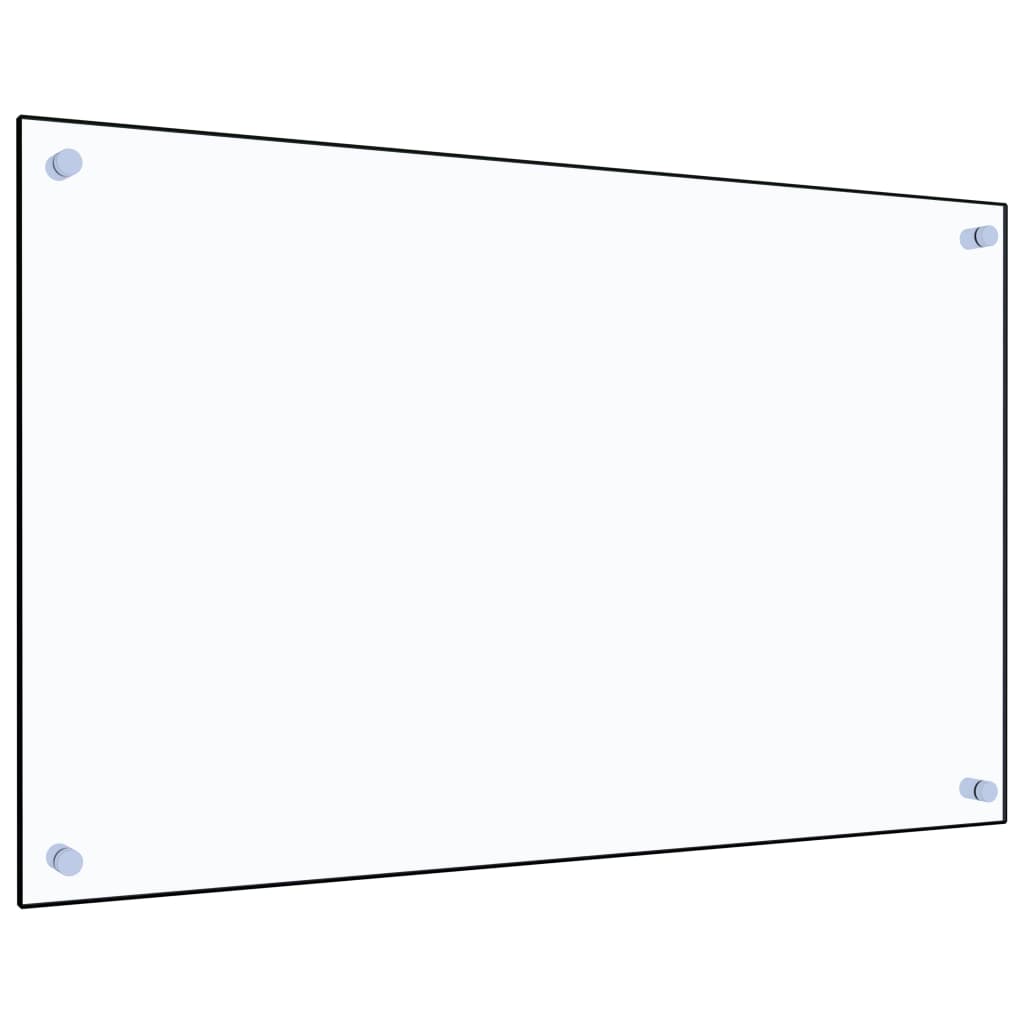 Kuchyňský panel průhledný 80 x 50 cm tvrzené sklo