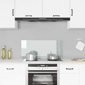 Kuhinjska zaščitna obloga prozorna 90x40 cm kaljeno steklo