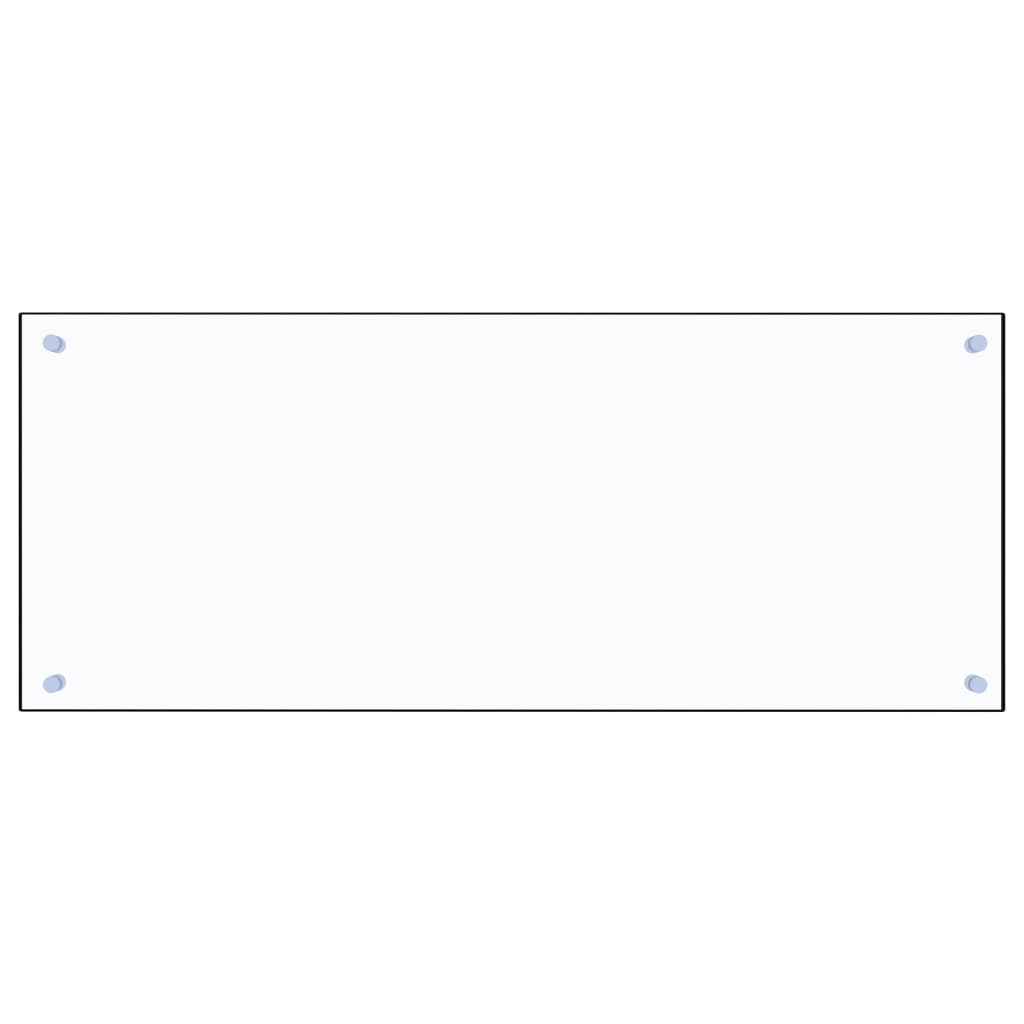 

vidaXL Spatscherm keuken 100x40 cm gehard glas transparant