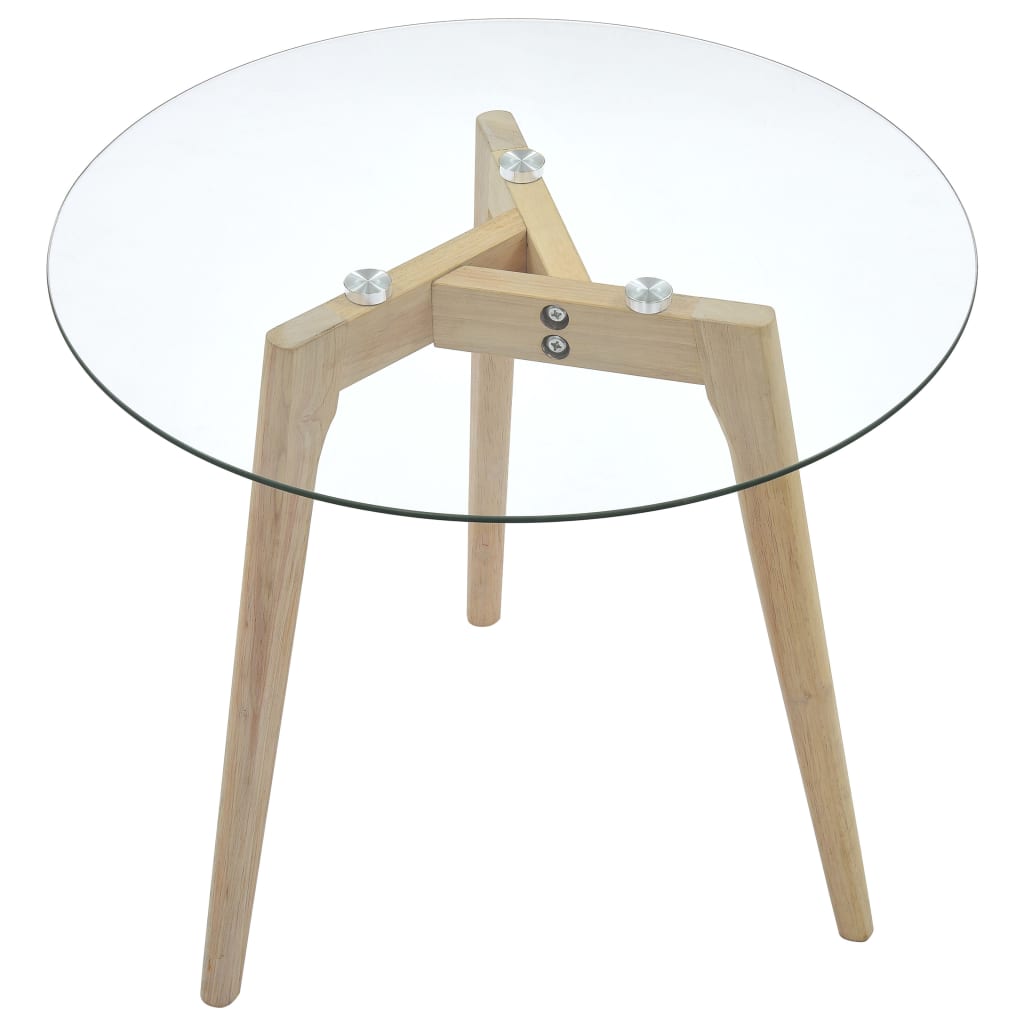 Ensemble De Tables D'appoint 2 Pcs Verre Trempé VidaXL 15 width=274