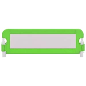 Dětská zábrana k postýlce zelená 120 x 42 cm polyester - obrázek 3