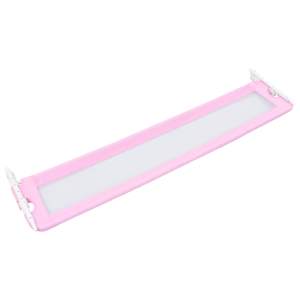 Dětská zábrana k postýlce růžová 180 x 42 cm polyester - obrázek 4