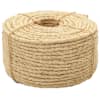 vidaXL k&ouml;is 100% sisal 6 mm 250 m