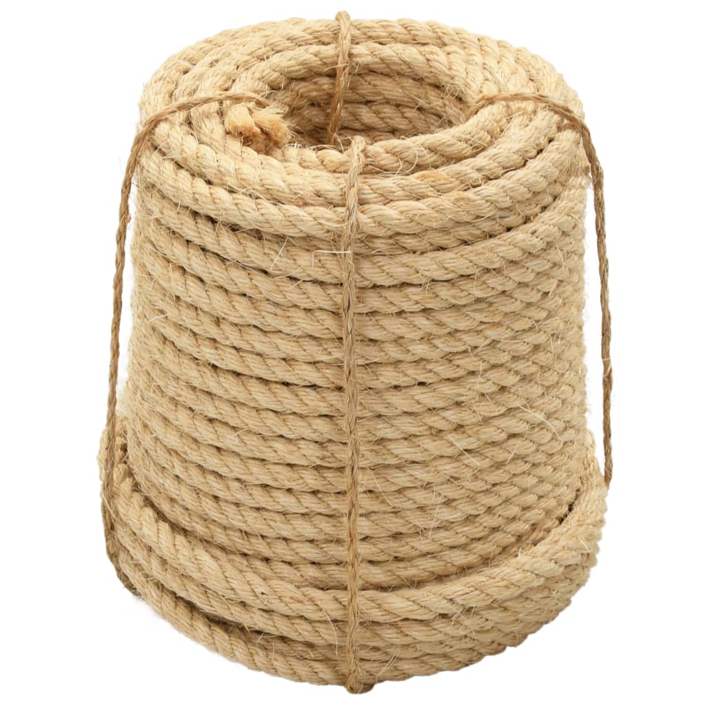 vidaXL Frânghie, 250 m, sisal 100%, 12 mm  