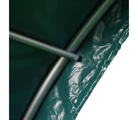 vidaXL Namiot dla bydła, PVC, 3,7 x 3,7 m, zielony vidaXL Namiot dla bydła, PVC, 3,7 x 3,7 m, zielony