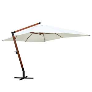 vidaXL rippuv p&auml;ikesevari Melia 300 x 400 cm valge