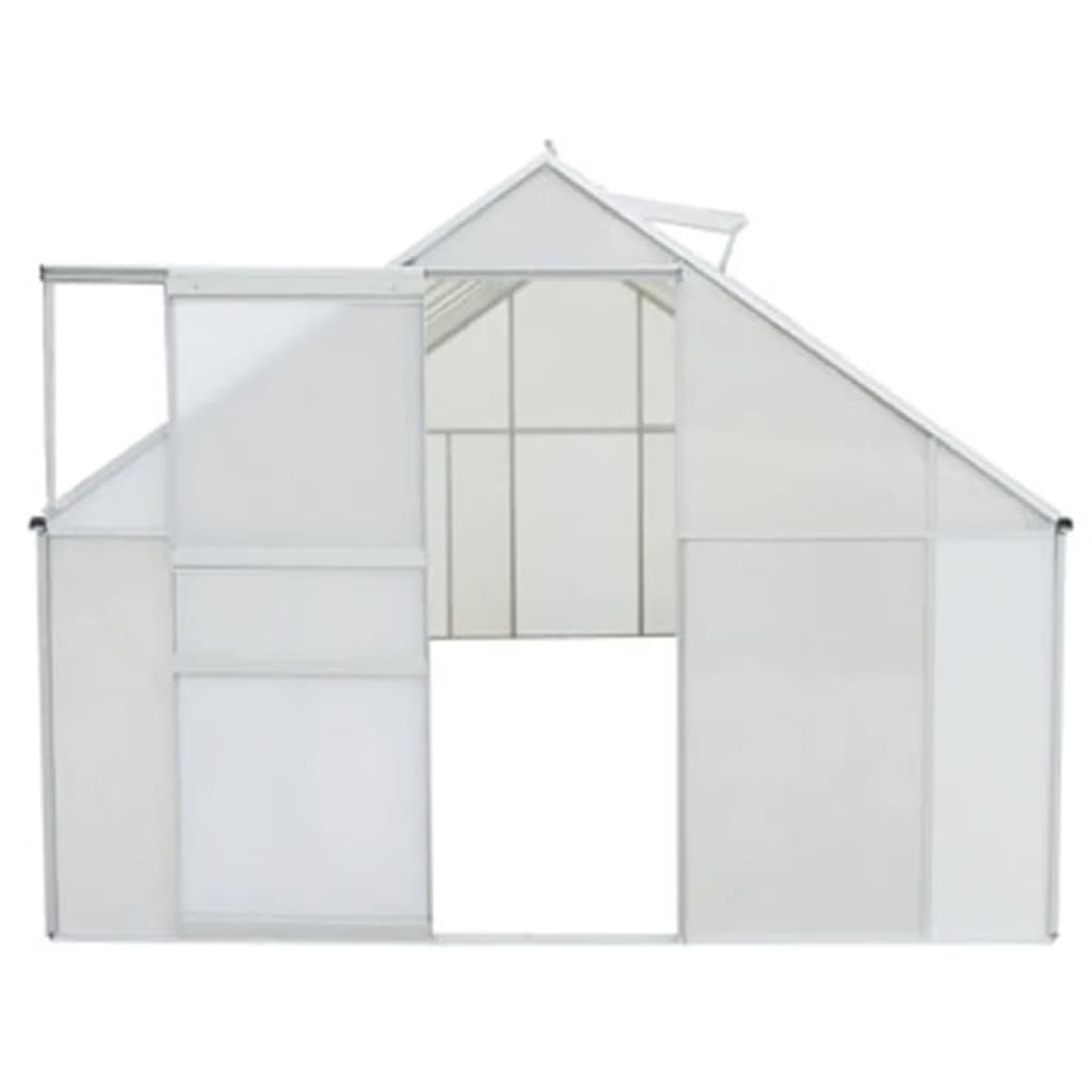 Greenhouse 12' x 8' Polycarbonate & Aluminium