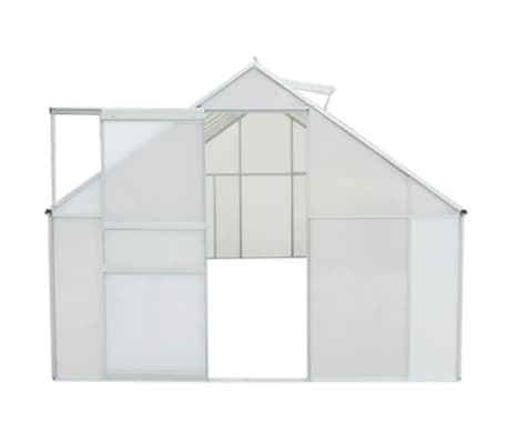 Greenhouse 12' x 8' Polycarbonate & Aluminium
