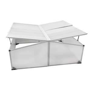 Skleník 4 víčka 108 x 41 x 110 cm - obrázek 3