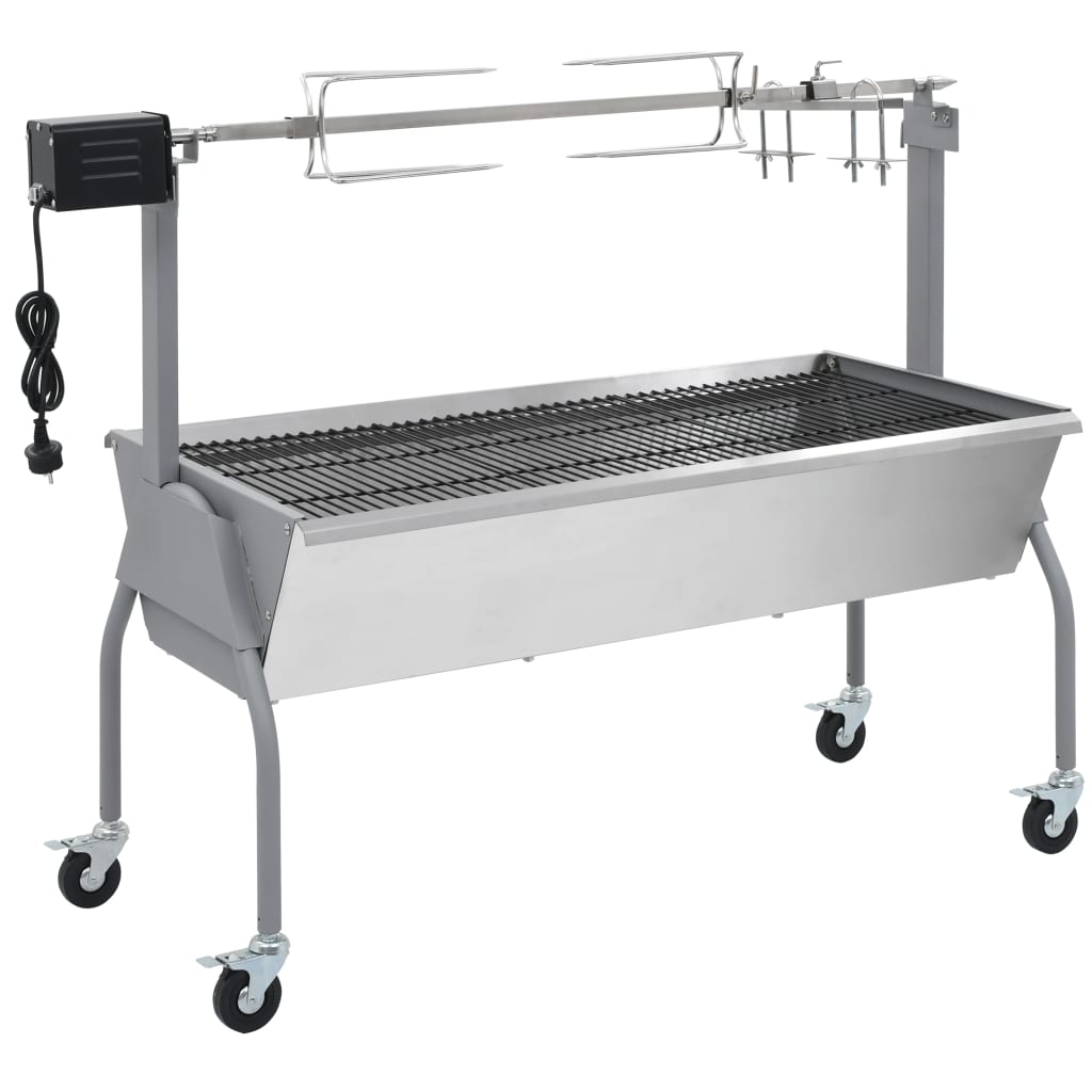 Onzuiver Rusland BES vidaXL Draaispit barbecue met elektrische motor online kopen | vidaXL.be