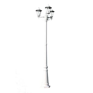 Kingstoni aialamp 3-jalaga 215 cm valge