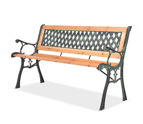 Vidaxl Garden Bench 48 Wood Vidaxl Com