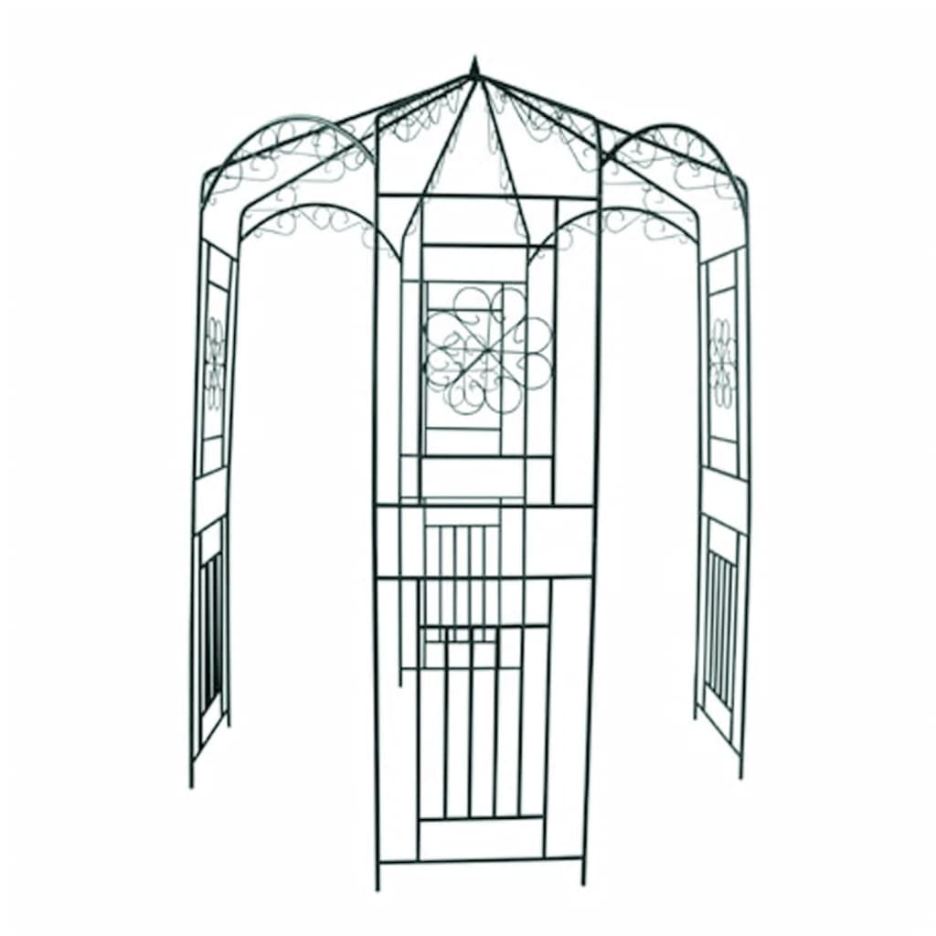 VidaXL - vidaXL Tuinboog 250 cm zwart