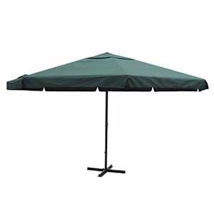 vidaXL P&auml;ikesevari 500 cm alumiinium roheline