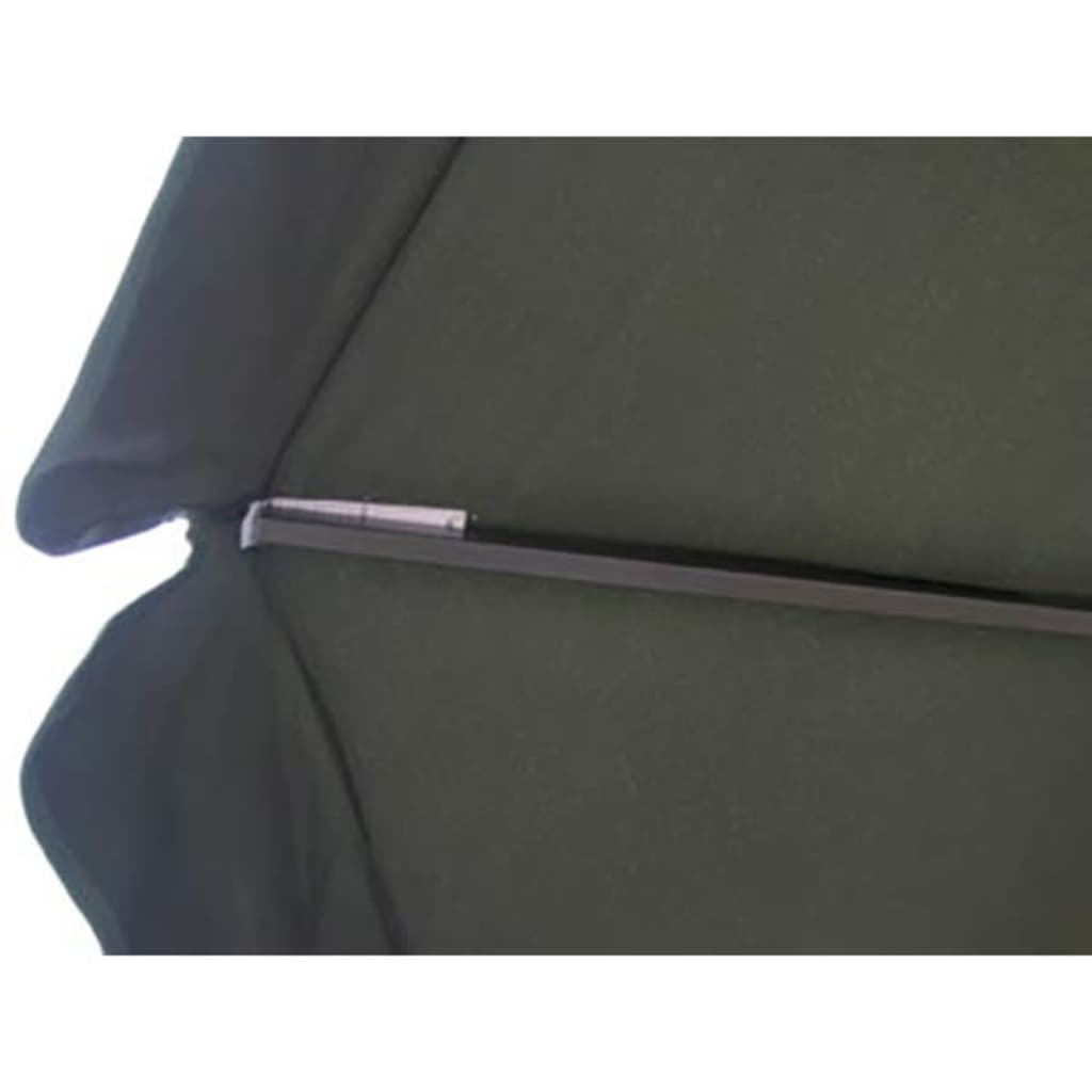 zöld alumínium napernyő 500 cm