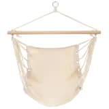 vidaXL Hammock Chair Cream 100x80 cm