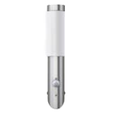 RVS Gardenlamp Wall Lamp Waterproof with Motion Detector