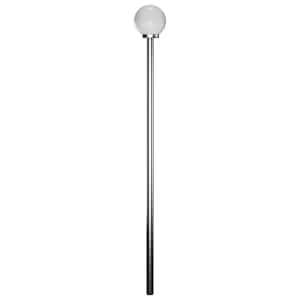Vysoká zahradní lampa se 2 svítidly 220 cm - obrázek 4